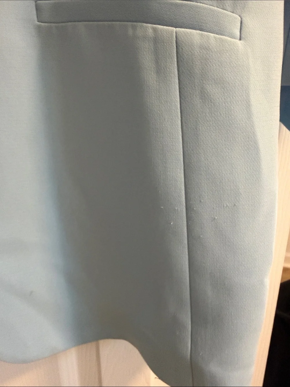 cinq a sept Light Blue Single-Button Blazer - Picture 3 of 4